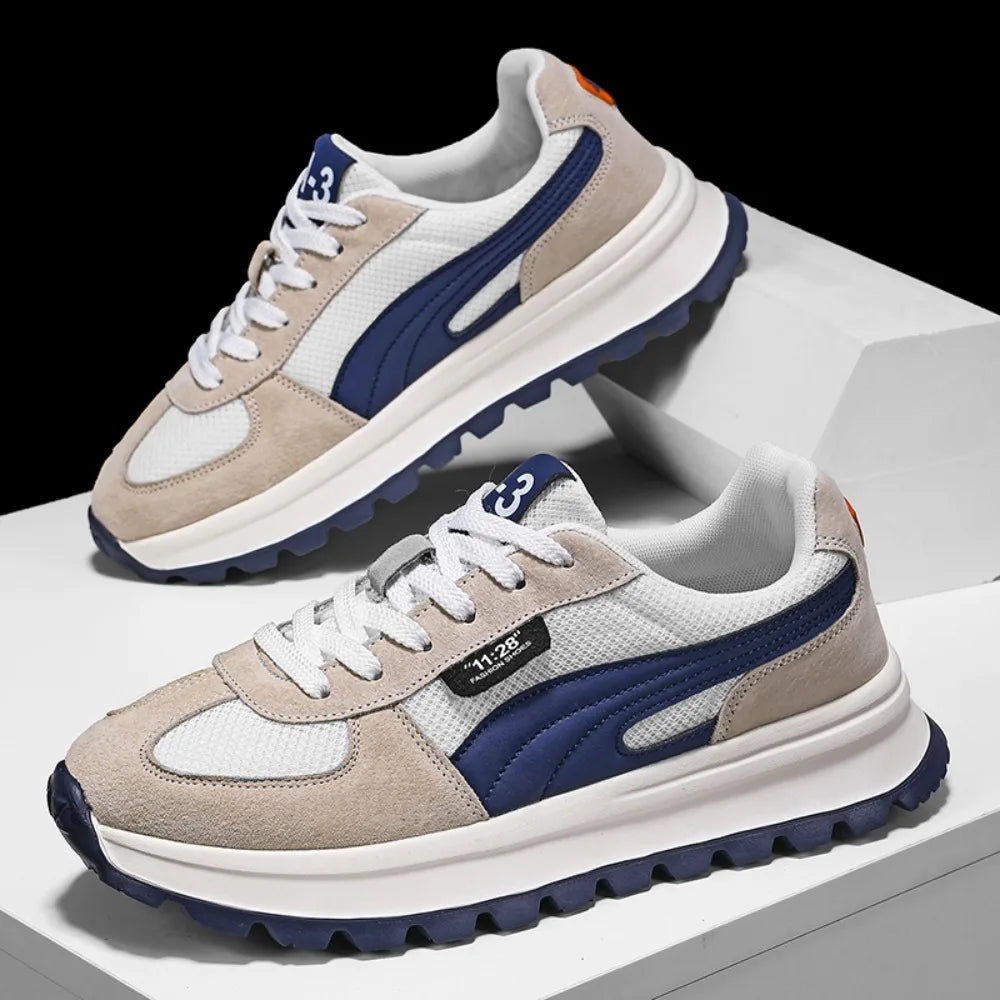 Casual Men Sneakers Breathable Running Shoes Rubber Sole