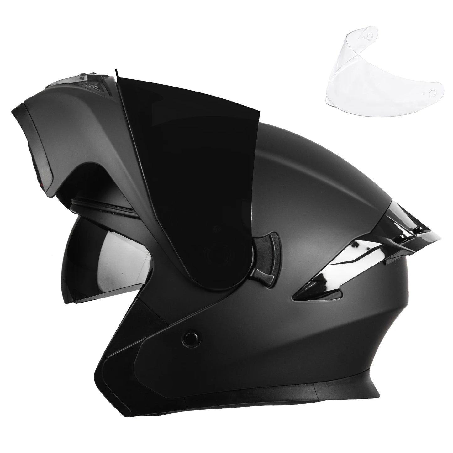 Crown Racing Modular Flip Up Motorcycle Helmet DOT Certified