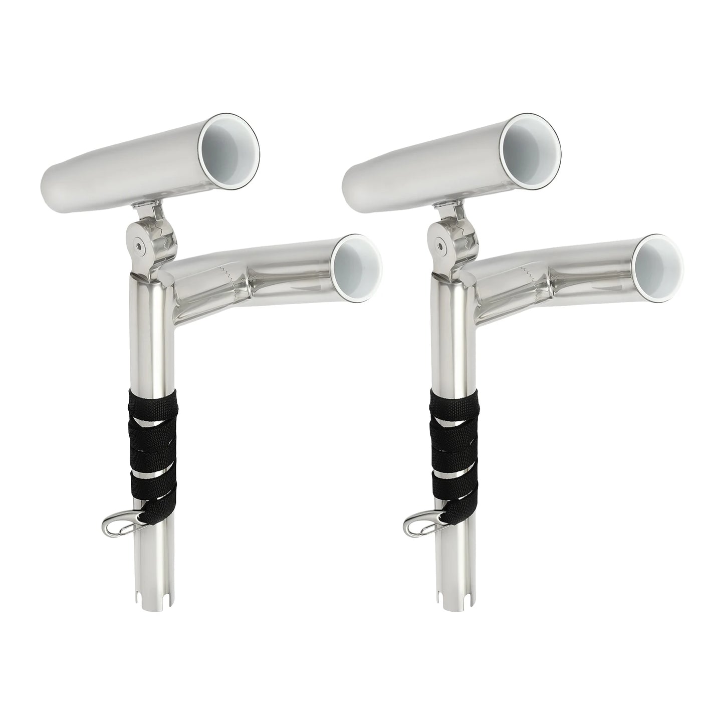 Double Ended Fishing Rod Holders For Boats Stainless Steel Bracket