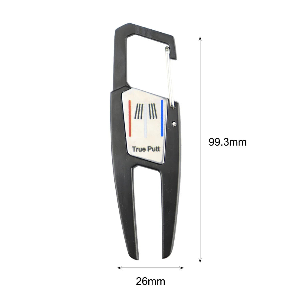 APWIKOGER Golf Divot Repair Tool Training Fork Zinc Alloy