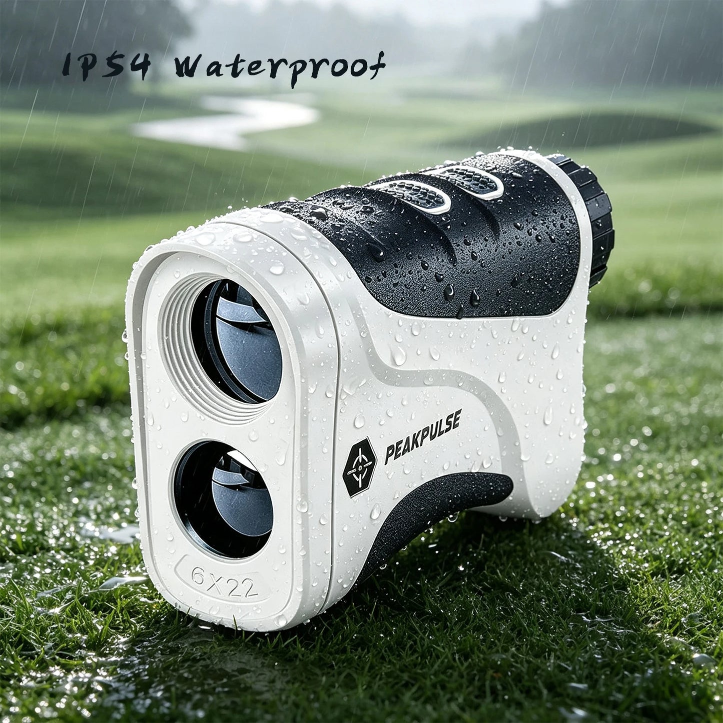 Peakpulse 650Yards Golf Laser Rangefinder With Slope Compensation