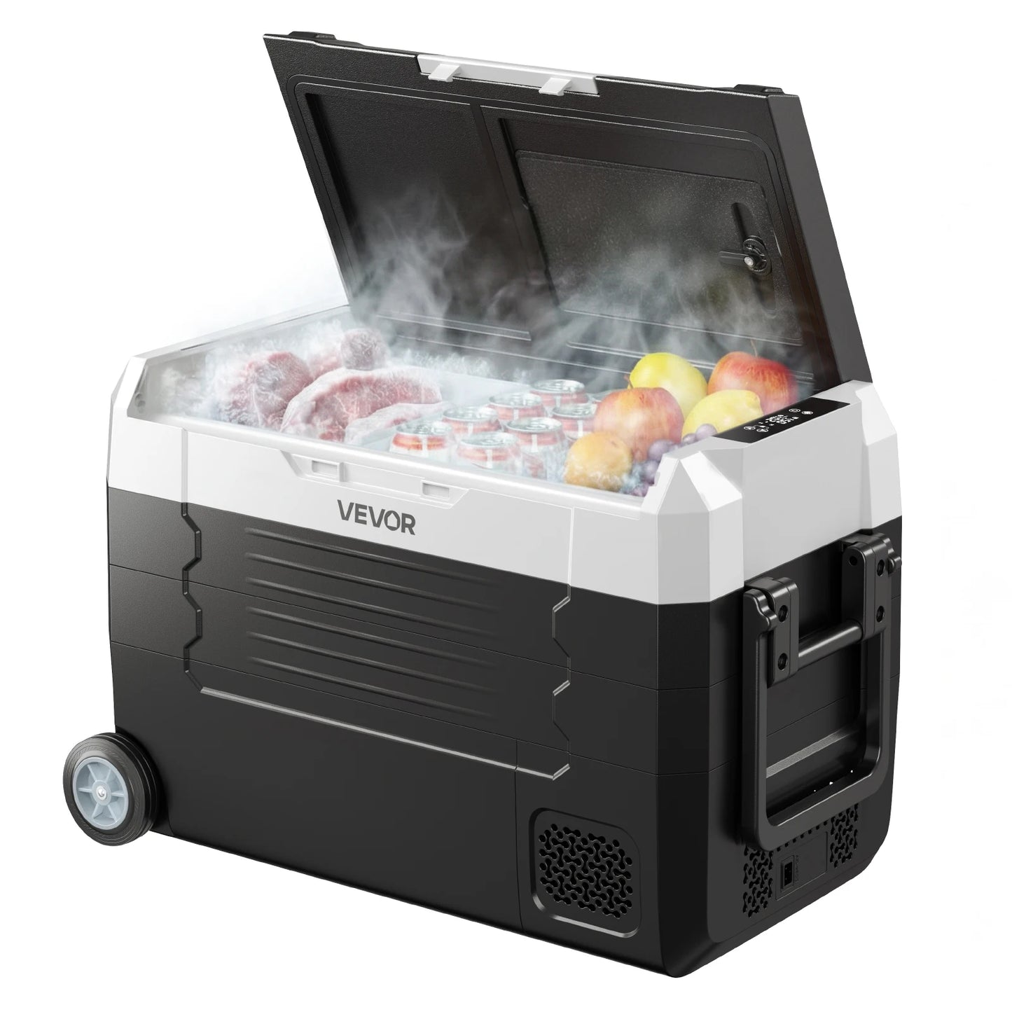 SucceBuy Portable Car Refrigerator With Wheel And App Control