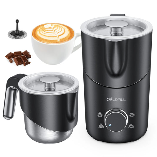 UHOST Milk Frother And Steamer 8 In 1 Electric 400ml