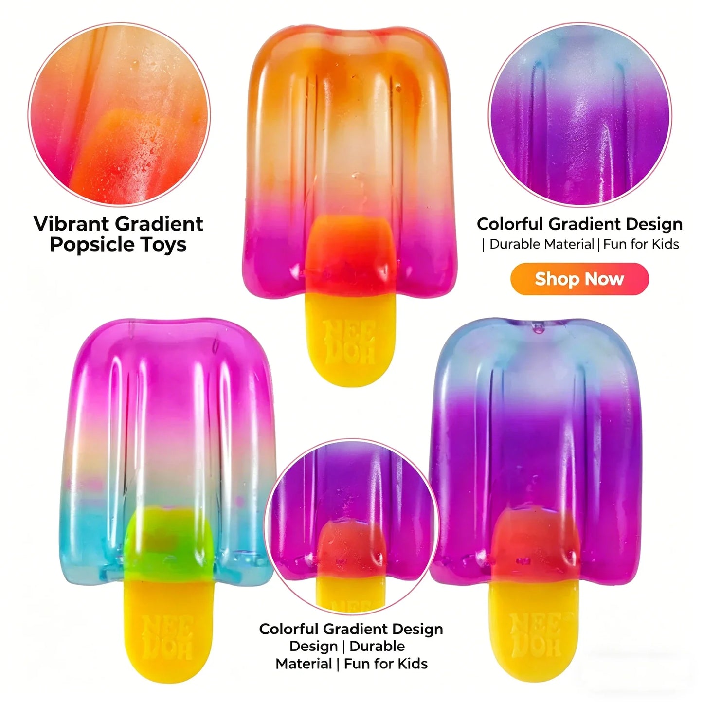 Ice Cream Squishy Fidget Toy For Stress Relief And Sensory Play
