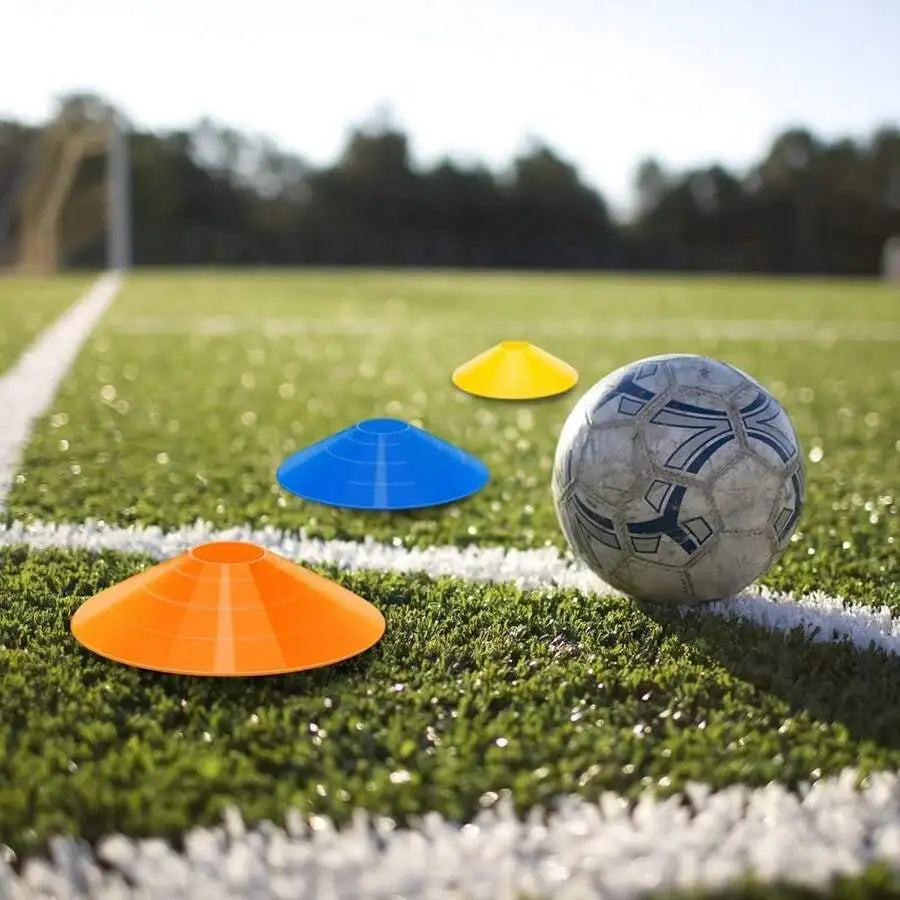 Agile Soccer Cones With Bags And Brackets For Sports Training