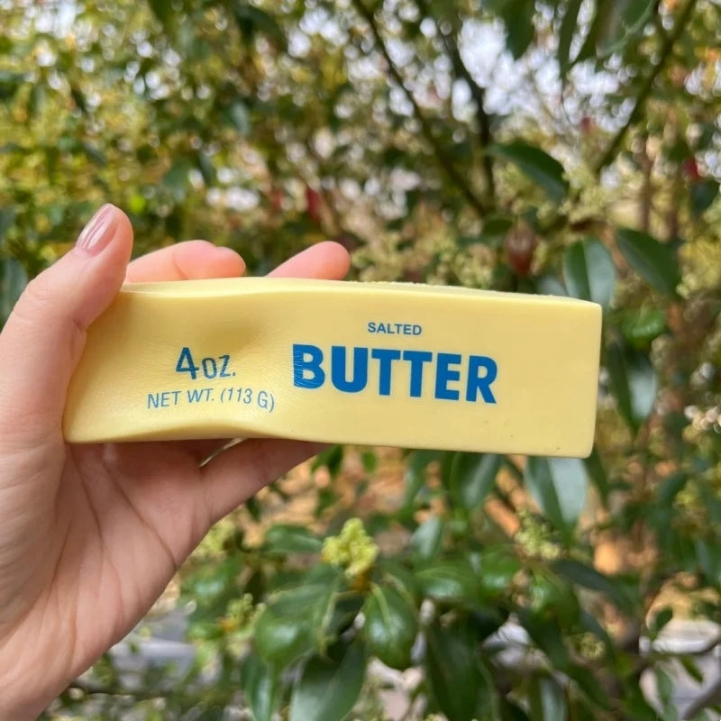 Butter Stick Squishy Toy Decompression Fidget Cheese Stick Anxiety Relief