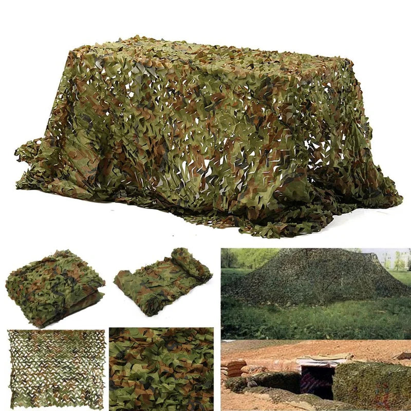 Camouflage Netting For Hunting And Camping Shade Cover
