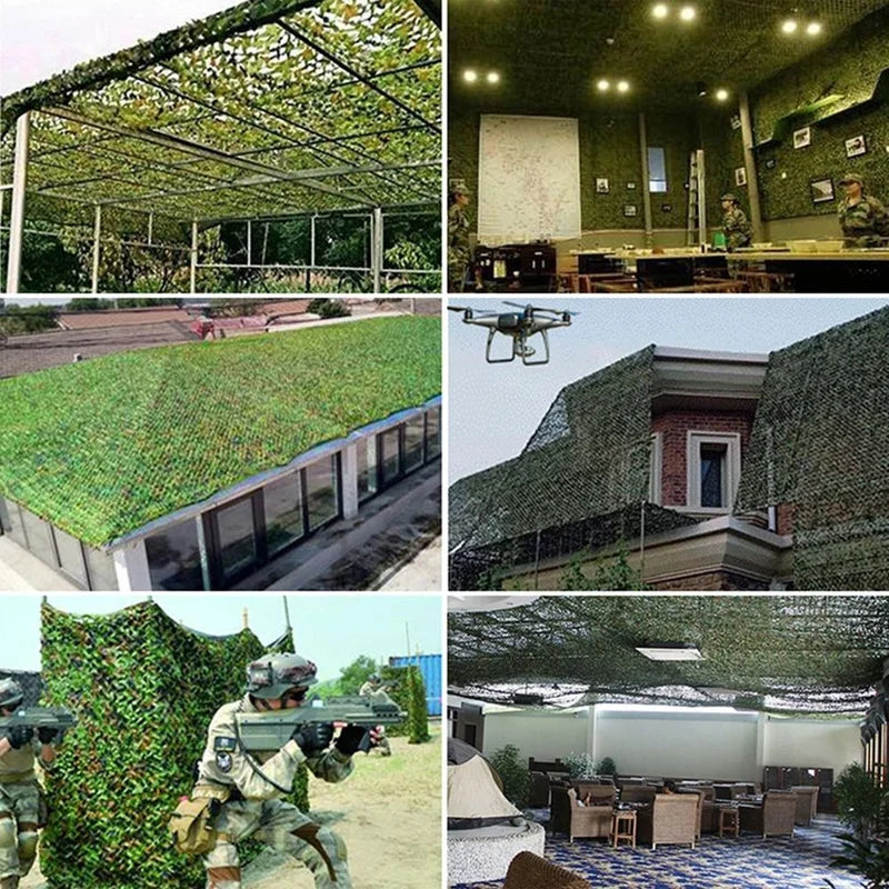 Camouflage Netting For Hunting And Camping Shade Cover