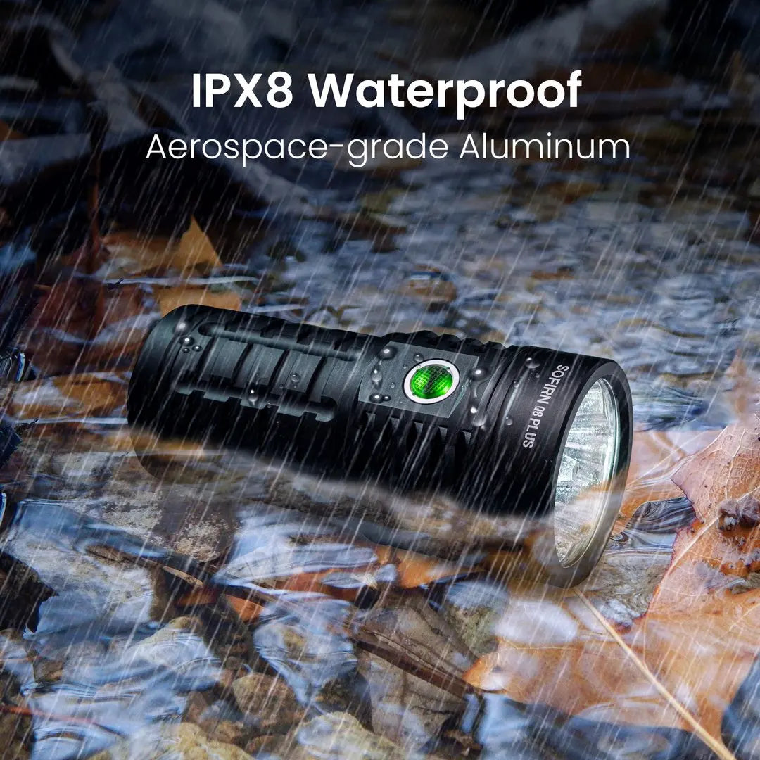 Sofirn Q8 Plus XHP50B Rechargeable LED Flashlight