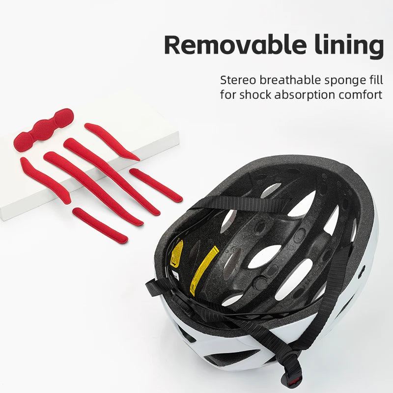 ROCKBROS MTB Road Cycling Helmet With Integrated Goggles