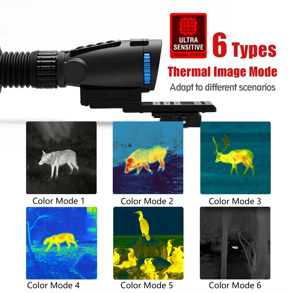 GOYOJO Thermal Scope 12μm Sensor 55Hz WiFi for Hunting