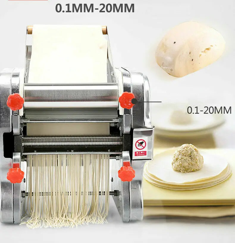550W Electric Pasta Maker Stainless Steel Noodle Press Machine