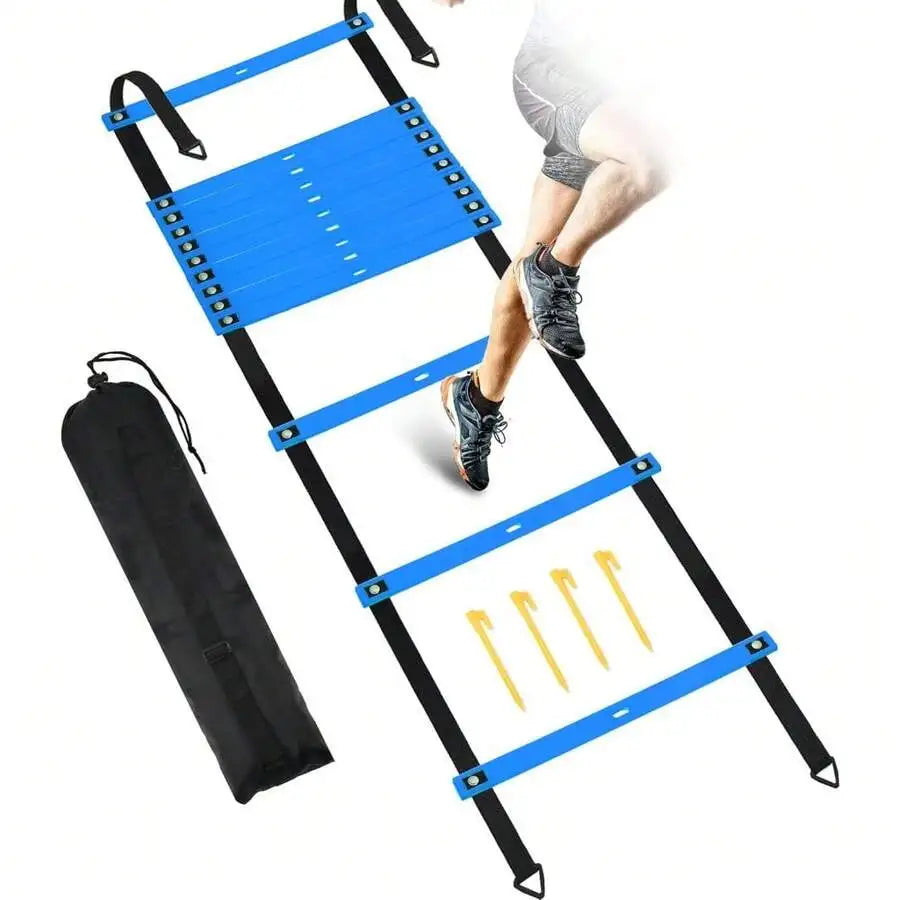 Fixed Rung Agility Ladder Training Equipment For Soccer And Footwork Speed