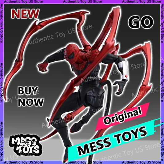Bandai Spider Man Doctor Octopus Peter Parker Messtoys Action Figure