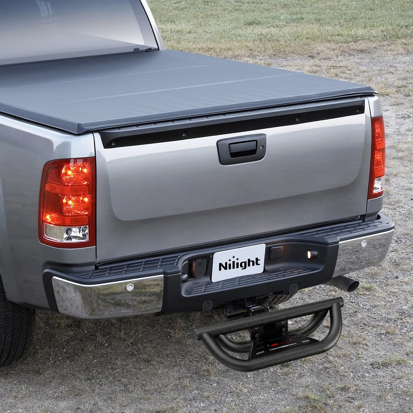 Universal Hitch Step With Lock And Stabilizer 350 Lbs