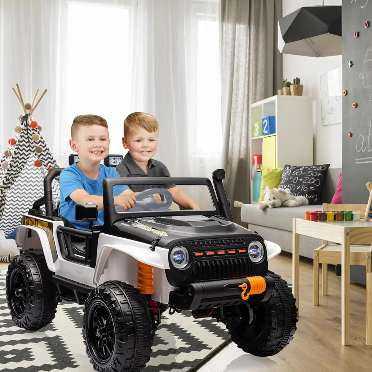 24V Two Seater Electric Ride On Truck With Remote Control