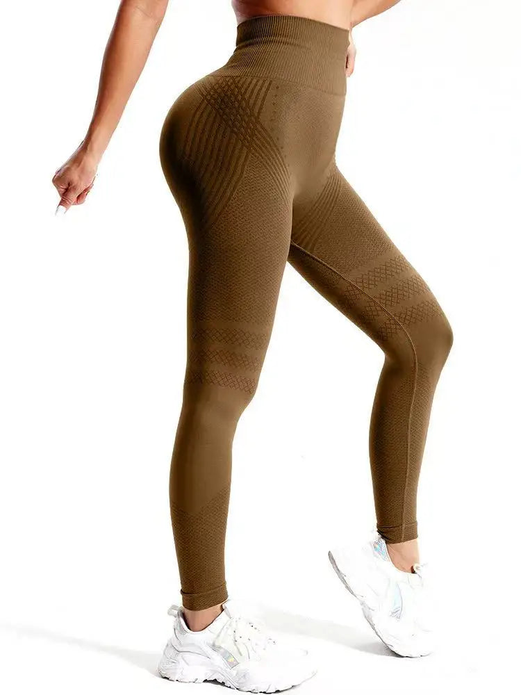 High Waisted Anti Cellulite Leggings For Gym Workout Tummy Control