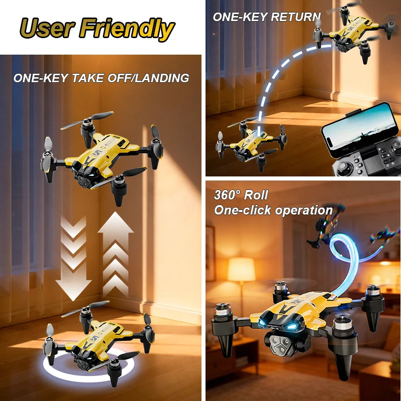ZNLYRION Brushless Foldable Mini Drone With Camera And Obstacle Avoidance