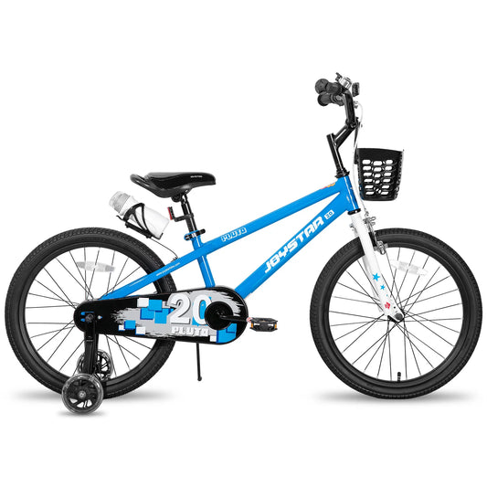 JOYSTAR Kids Bicycle Ages 3 To 12 Illuminated Training Wheels