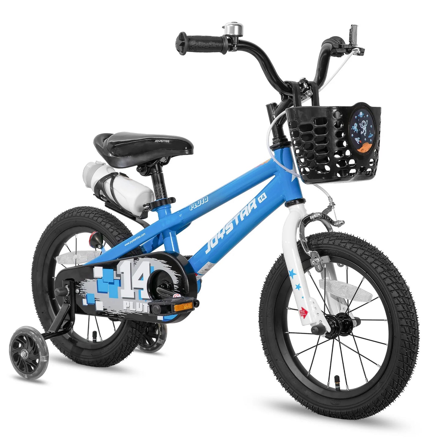 JOYSTAR Kids Bicycle Ages 3 To 12 Illuminated Training Wheels
