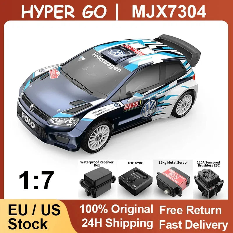 Jyscend Mjx 7304 Wrc RC Car Four Wheel Rally Drifter