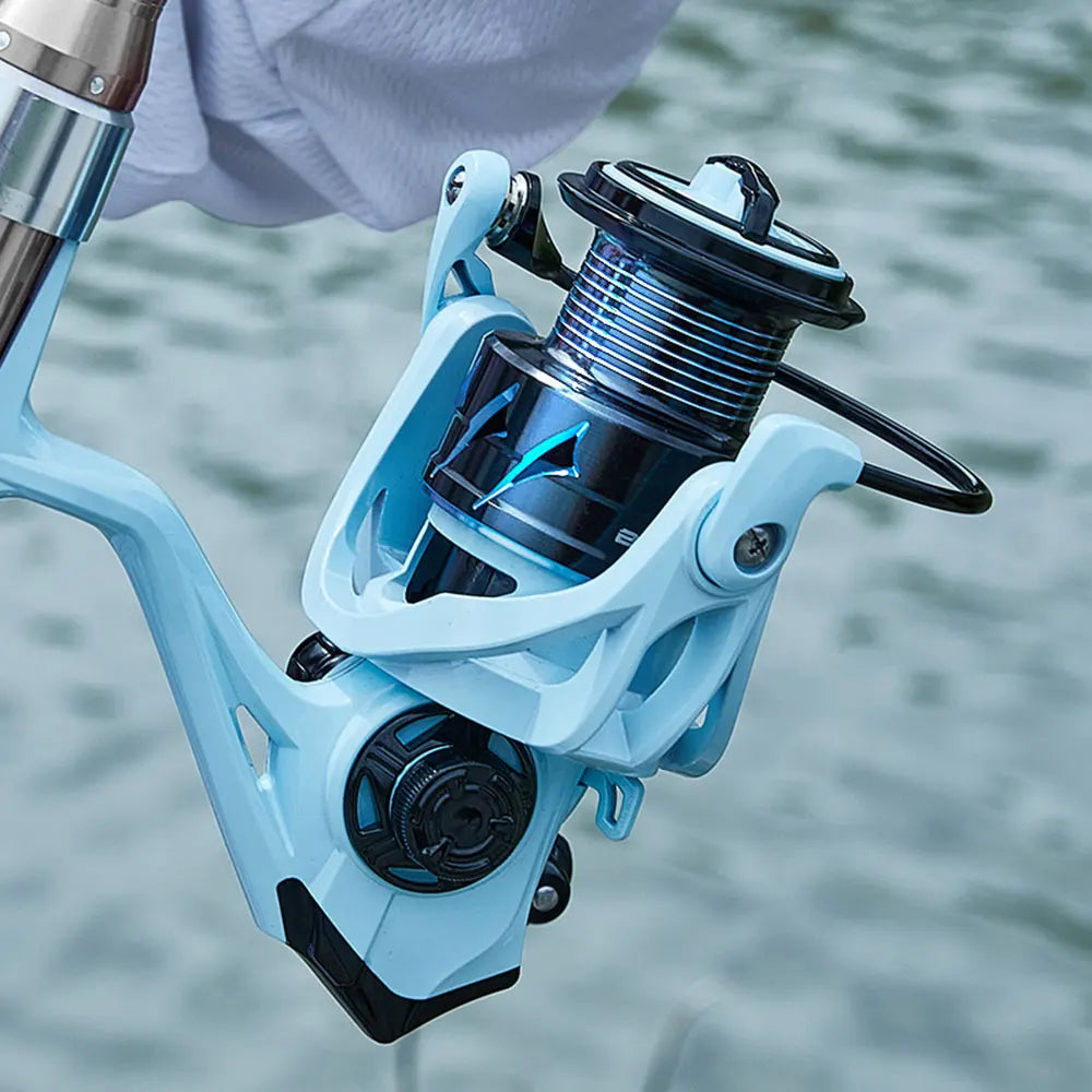 BILLINGS 5.2:1 Spinning Reel With Metal Spool for Bass Trout