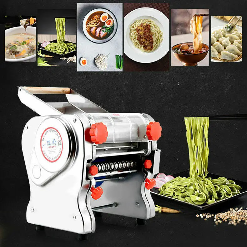 550W Electric Pasta Maker Stainless Steel Noodle Press Machine