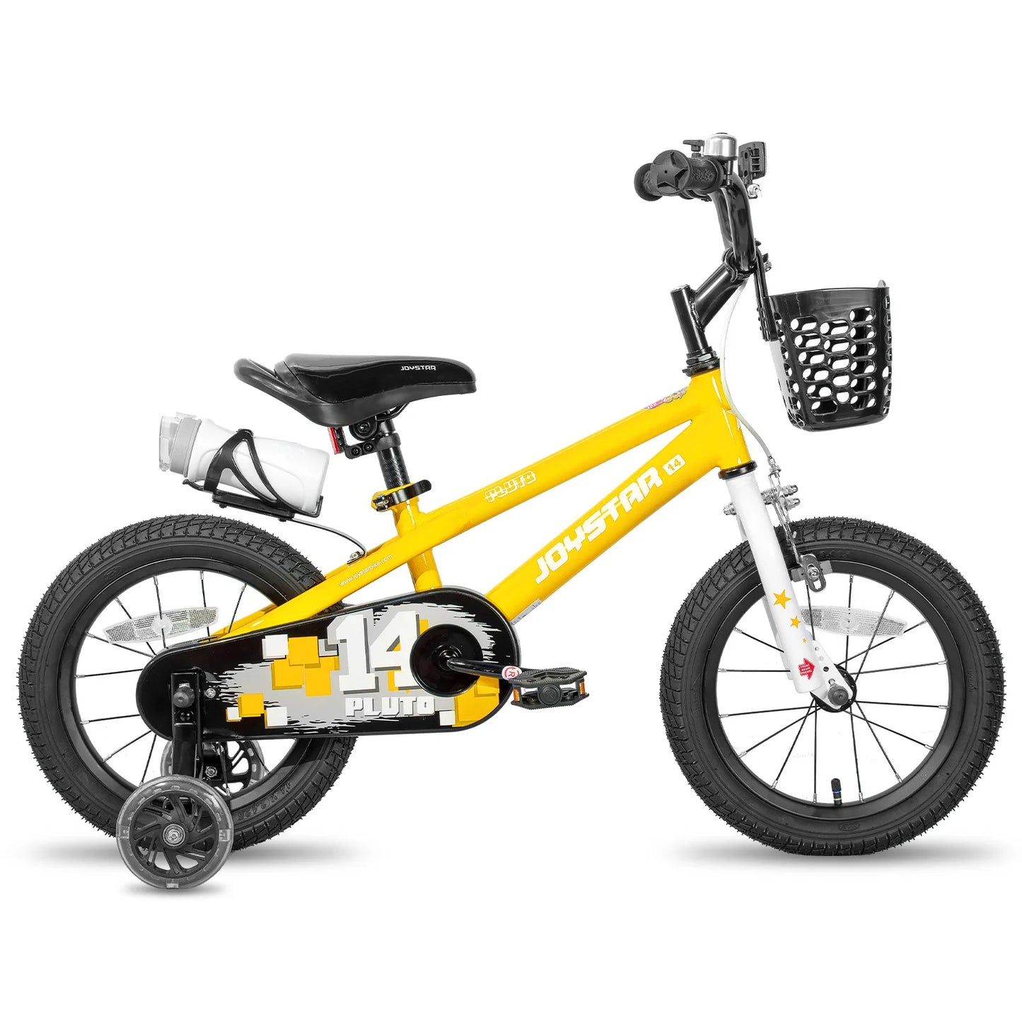 JOYSTAR Kids Bicycle Ages 3 To 12 Illuminated Training Wheels
