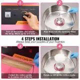 SucceBuy Electric Cotton Candy Machine Floss Maker Stainless Steel