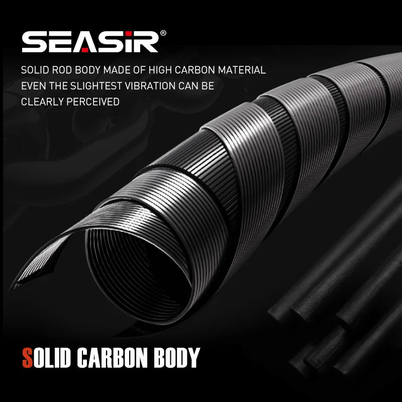 SeaSir Carbon BFS Spinning Fishing Rod 4.92ft Two Section