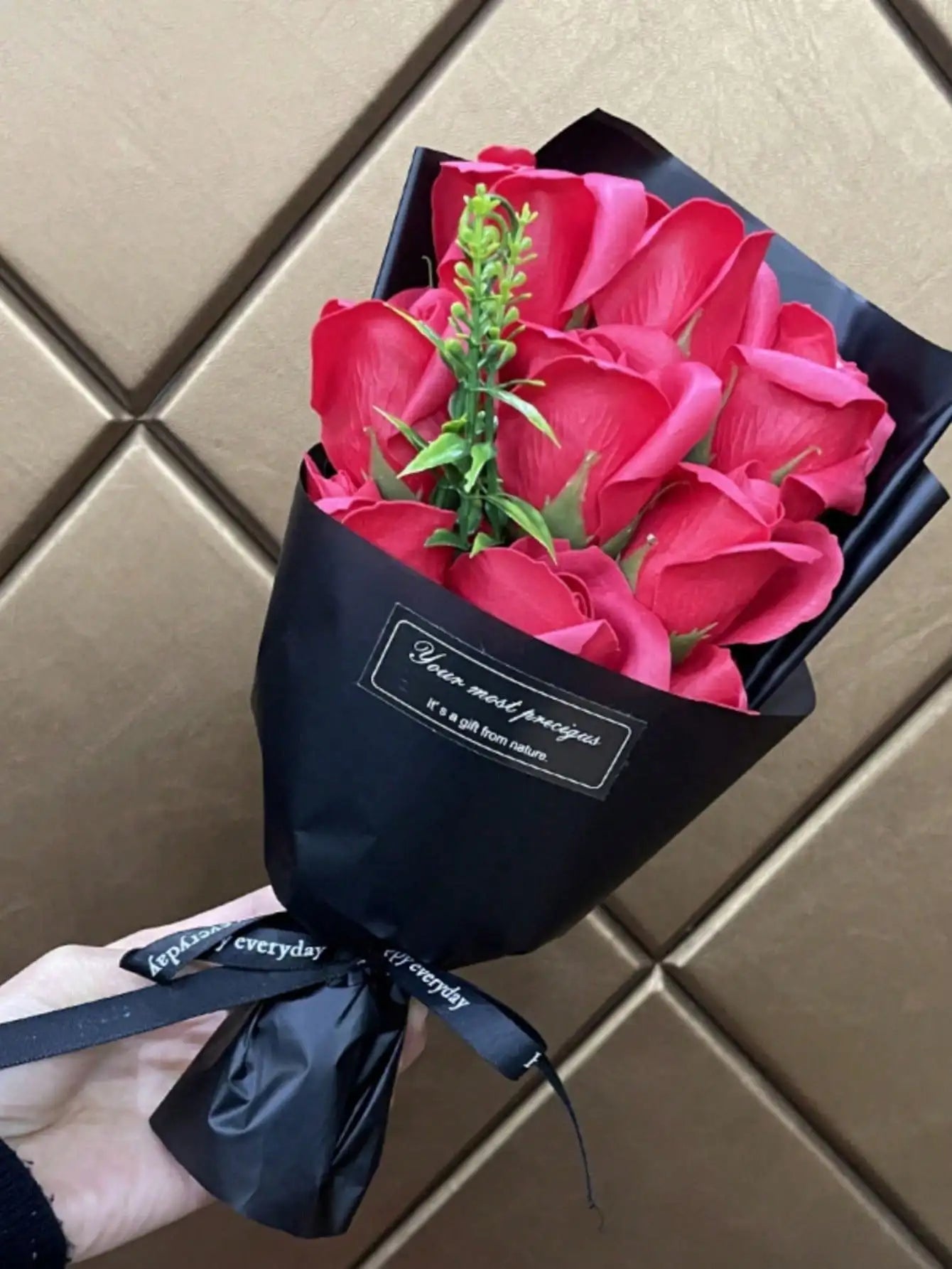 Mini Rose Soap Flower Bouquet For Home Decor Gift Ideas