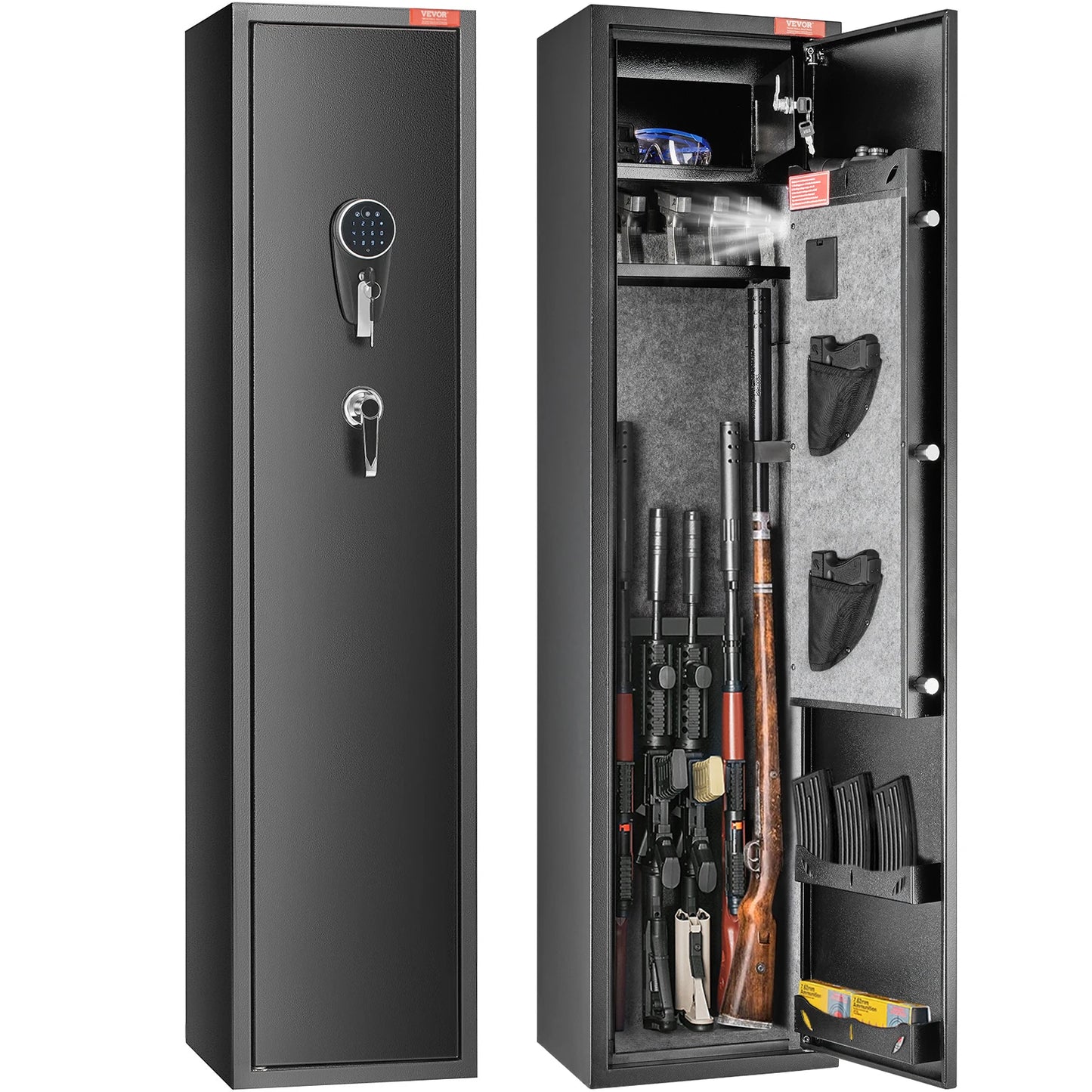 SucceBuy Gun Safe Cabinet With Digital Keypad Lock