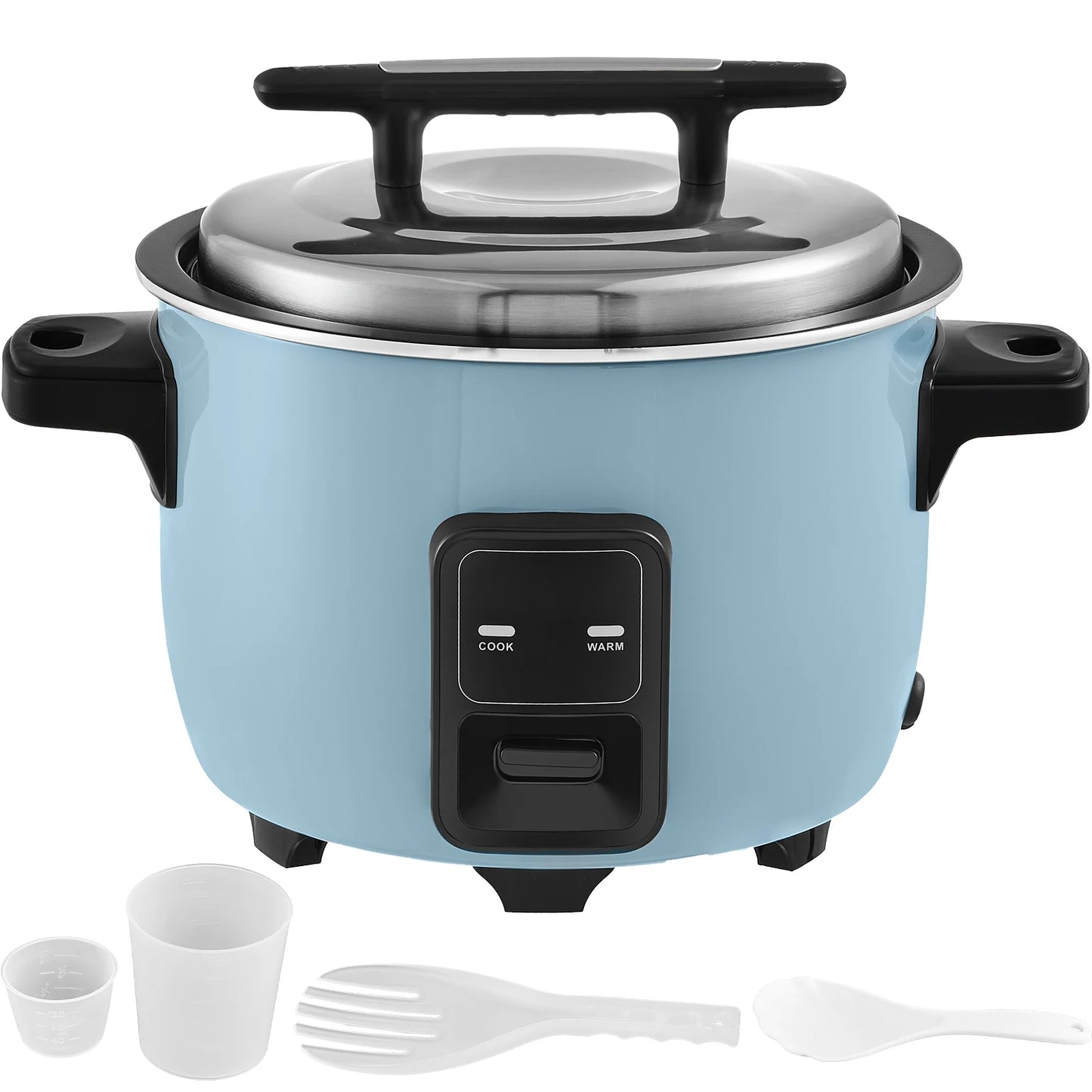 SucceBuy Commercial Rice Cooker Aluminium Nonstick Inner Pot 24 Hour Keep Warm
