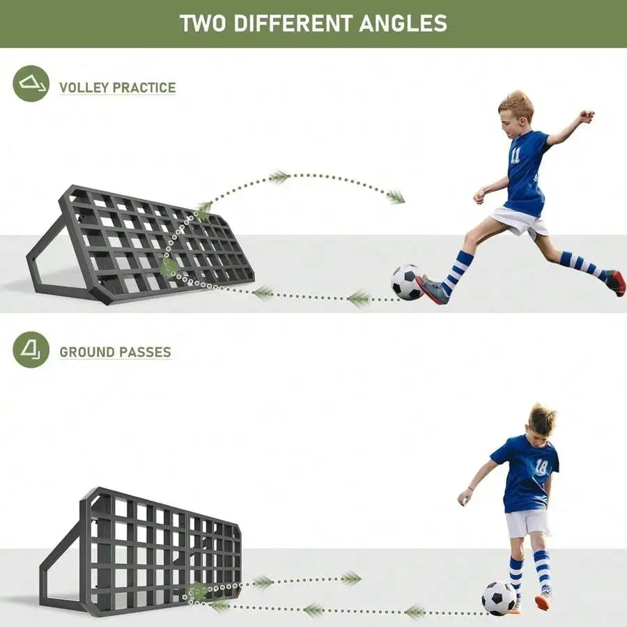 Portable Soccer Rebounder Board With Adjustable Angles