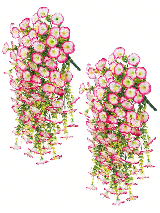Artificial Eucalyptus Silk Vine UV Resistant Outdoor Greenery Decor