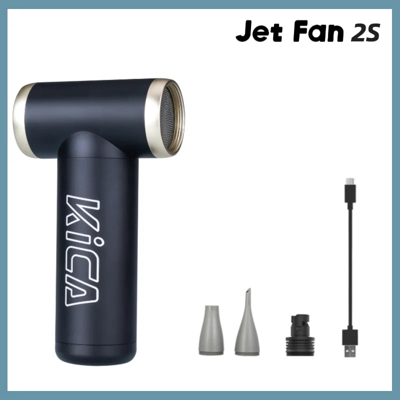 KICA JetFan 2S Portable Air Blower Extreme Mode Rechargeable