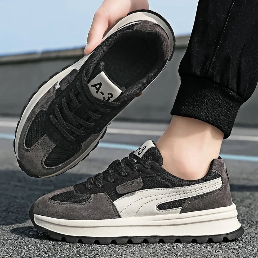 Casual Men Sneakers Breathable Running Shoes Rubber Sole