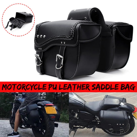 Kroak Universal Pair Motorcycle Saddlebags Storage