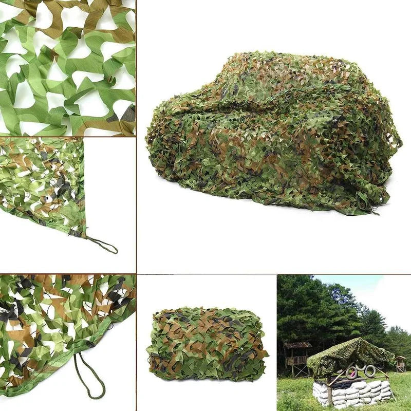 Camouflage Netting For Hunting And Camping Shade Cover