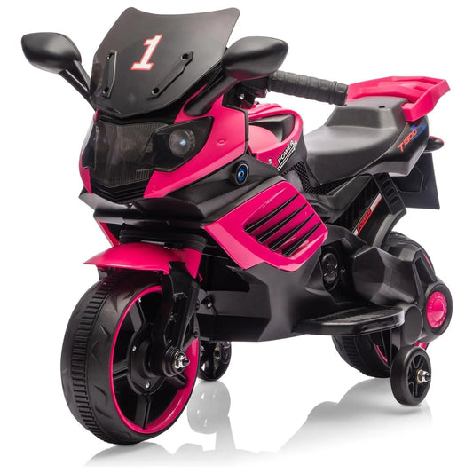 HiMISS 6V Electric Motorcycle Ride On Toy Toddlers 3-6