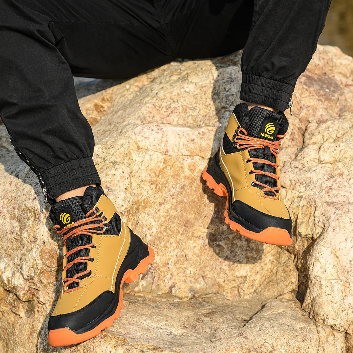 Veigar Protective Work Safety Shoes For Men With Steel Toe
