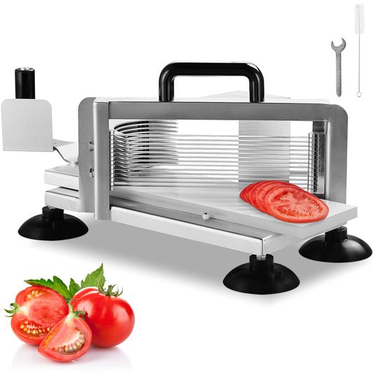 VEVOR Tomato Slicer Heavy Duty Stainless Steel Cutter Manual