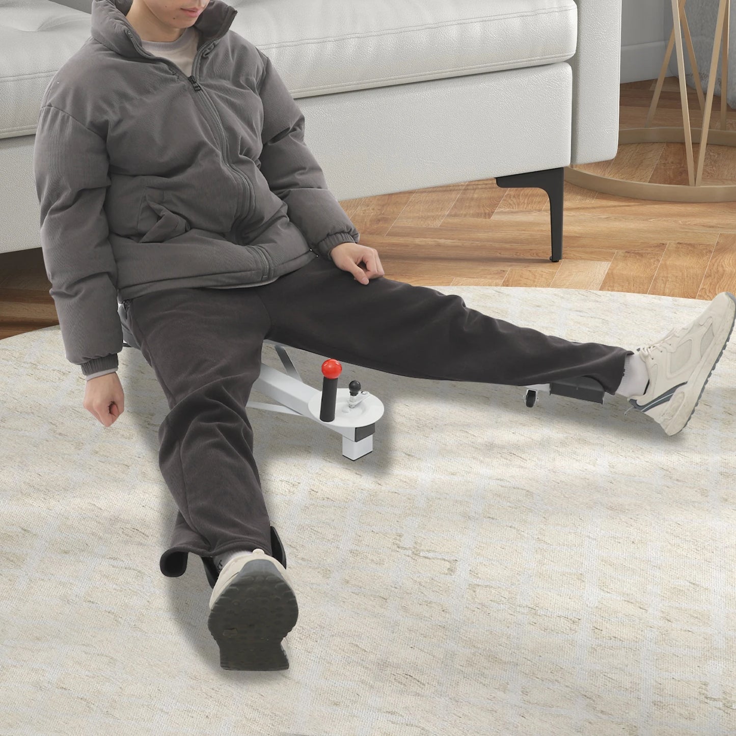 Heavy Duty Leg Split Machine With Adjustable Levels And Sponge Cushion