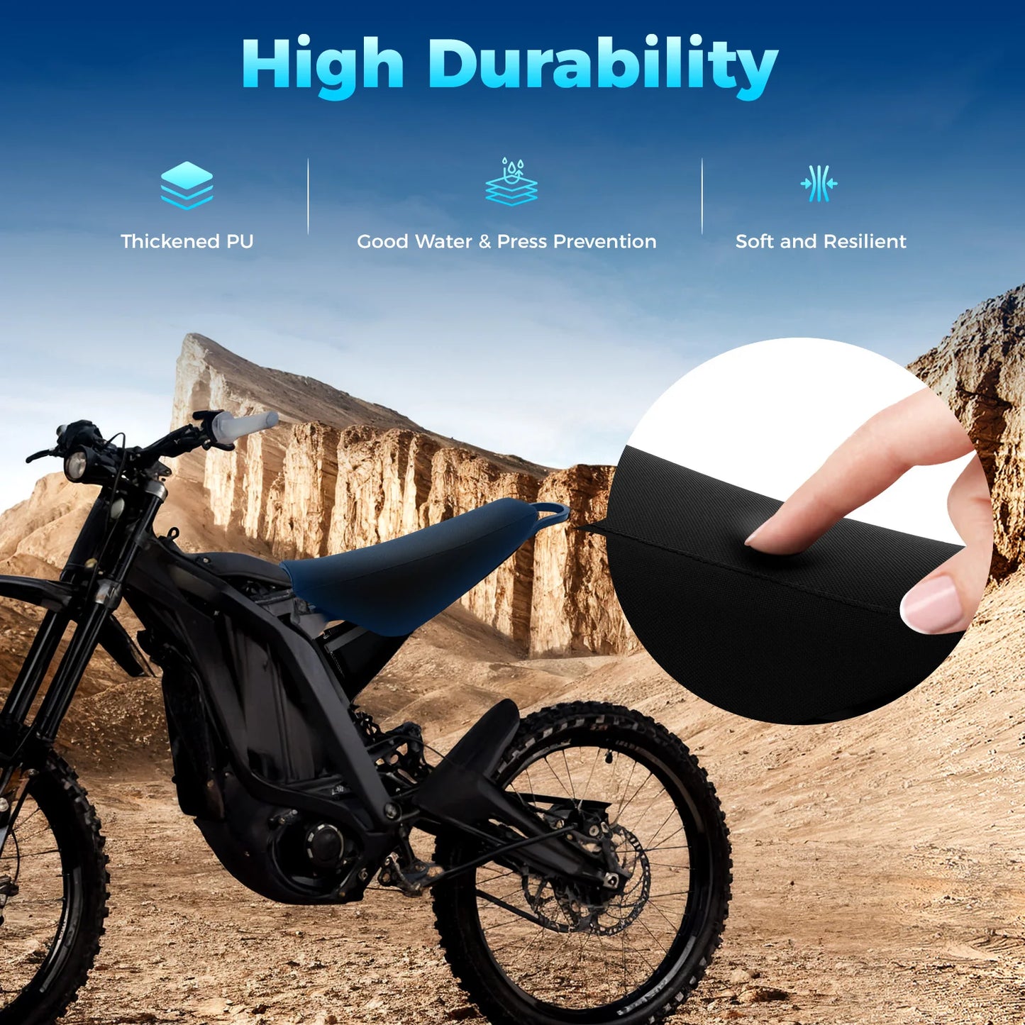 Stealth Frame Motorcycle Rear Saddle For Bike