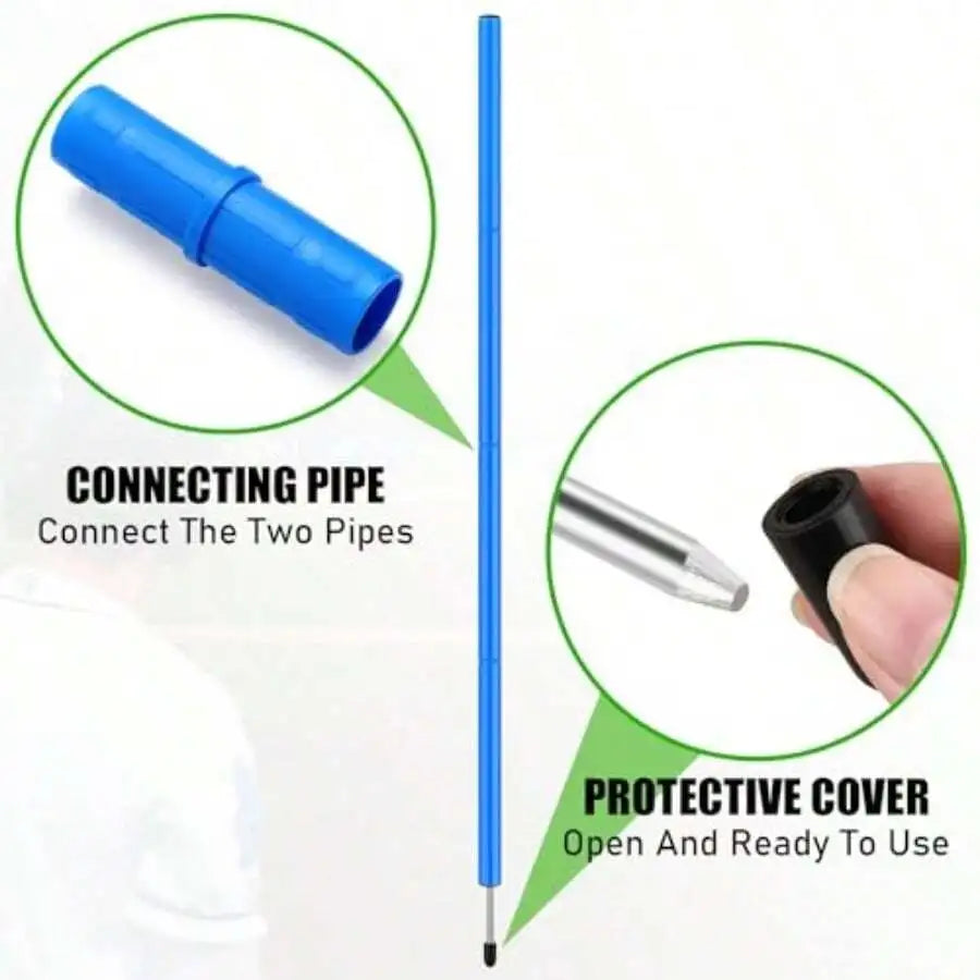 Adjustable Detachable Soccer Agility Training Poles