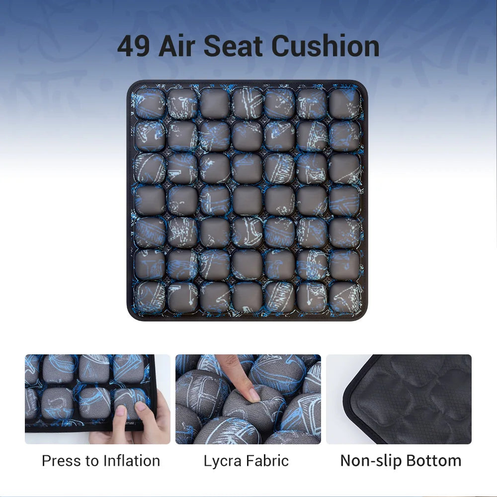 49 Cell Air Seat Cushion for Office Home Outdoor Use
