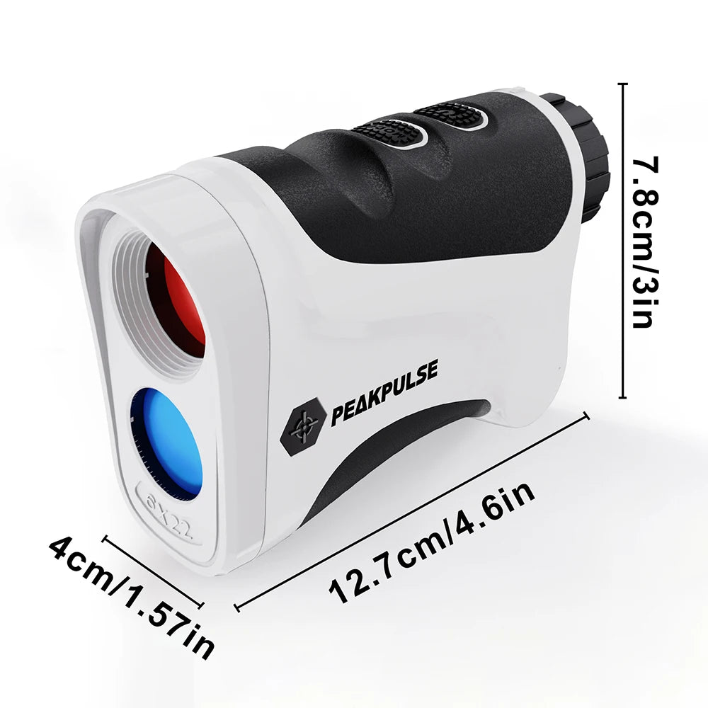 Peakpulse 650Yards Golf Laser Rangefinder With Slope Compensation