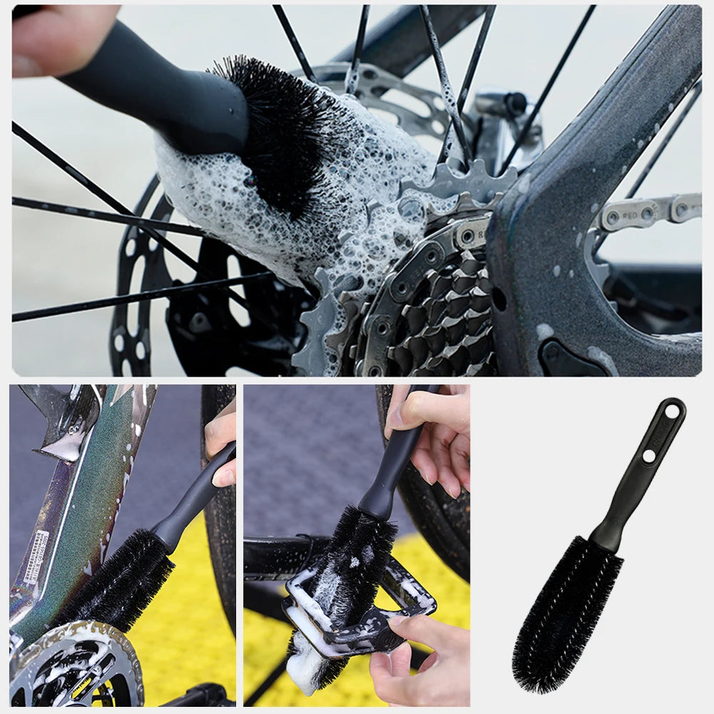 8 Piece Bicycle Bike Cleaning Tools Brush Set Kit