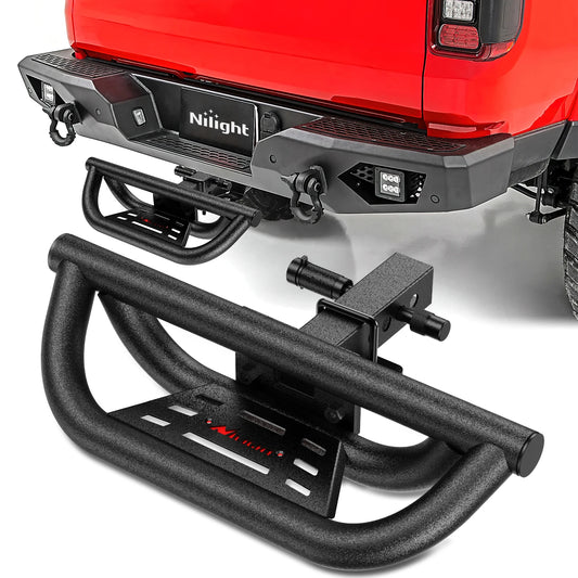 Universal Hitch Step With Lock And Stabilizer 350 Lbs
