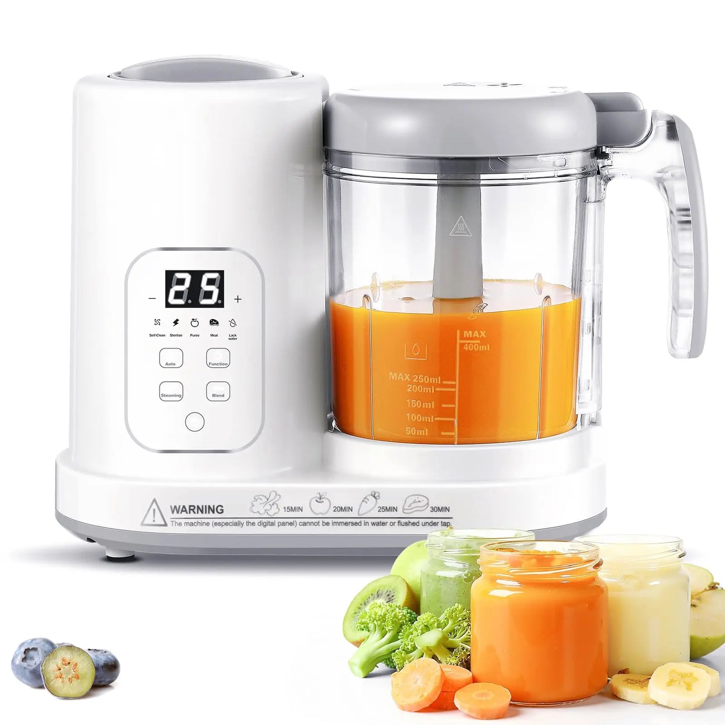 Baby Food Maker Steamer Blender 4 In 1 Puree Blends